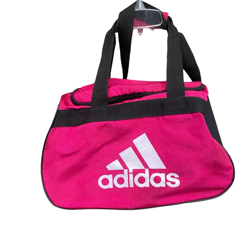 Adidas Defender IV Medium Duffel Bag in Team Shock Pink